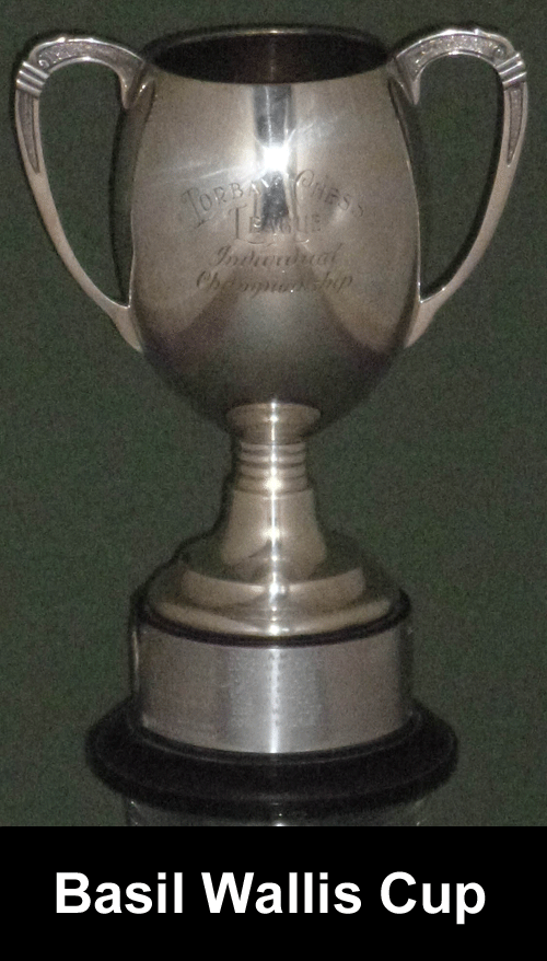 Torbay Congress Individual Championship Trophy